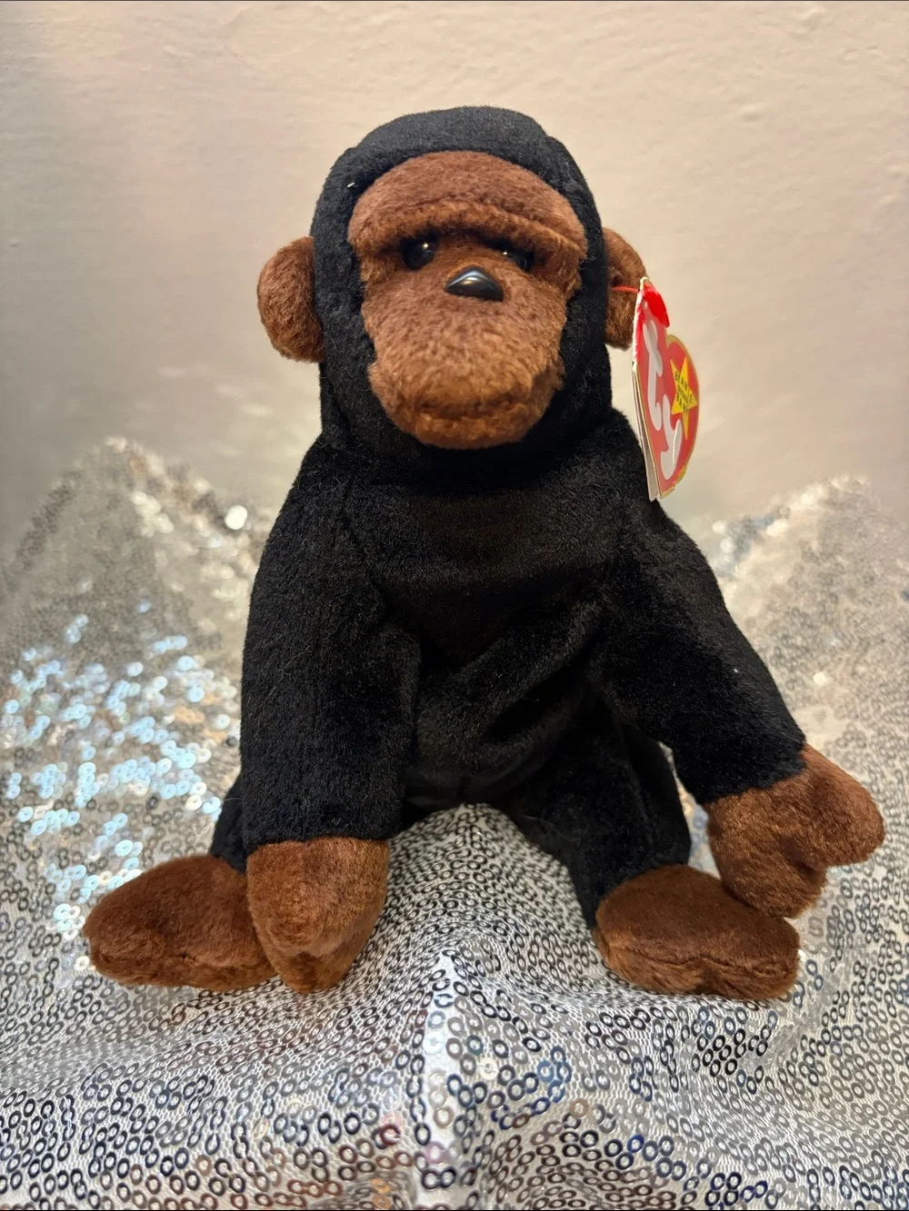 NWT Ty Congo the Gorilla Beanie Baby - Soft Collectible Stuffed Animal